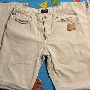 Ralph Lauren Cream Polo Jeans